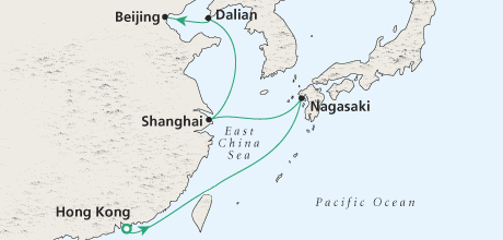Just Ancient Dynasties 5107 Luxury Cruise Crystal Harmony Crystal Cruises