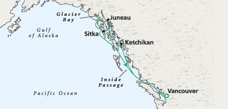 Just Alaskan Majesty Cruise Crystal Harmony Crystal Cruises