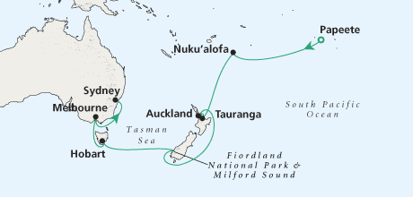 Just World Voyage II: Kingdoms of the South Pacific Crystal Cruises Serenity Cruise
