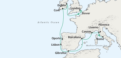 European Collection Crystal Cruises Serenity cruise