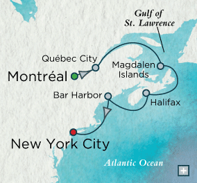 Just Crystal Cruises symphony 2026 Autumn Inspirations Map