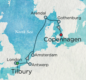 Northern Classics Map Just Crystal Cruises Symphony 2028