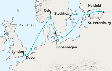Just London to Stockholm