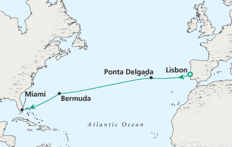 Just Lisbon to Miami