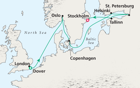 Just Cruise Map