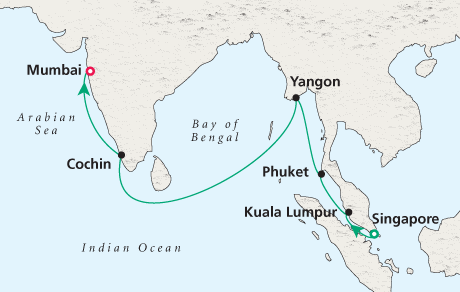 Just Cruise Map