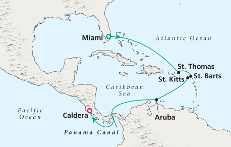 Just Cruise Map