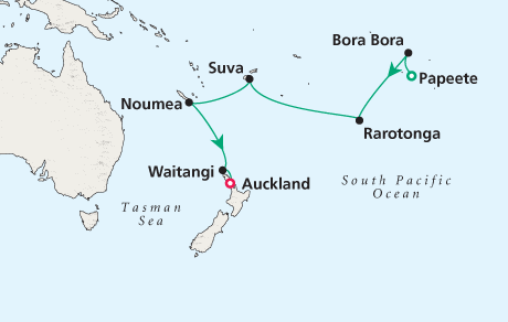 Just Cruise Map