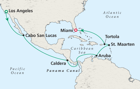 Just Cruise Map