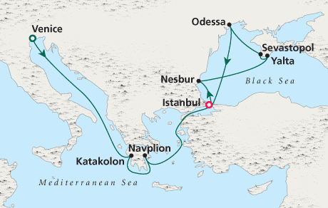 Just Crystal Cruises Serenity 2028 Venice to Istanbul