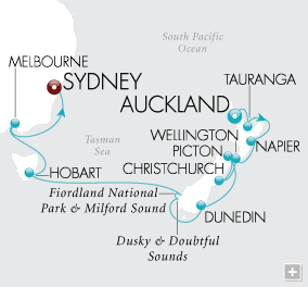 Just Southern Cross Discovery Map