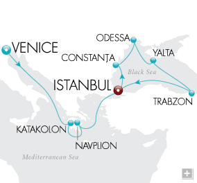 Just Beyond the Bosporus Map