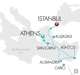 Just Epicurean Discoveries Map