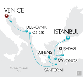 Just Aegean Dreams Map
