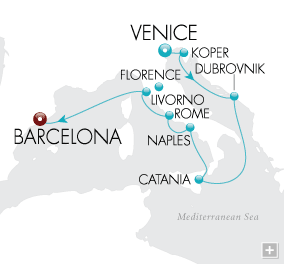 Just Italian Splendor Map