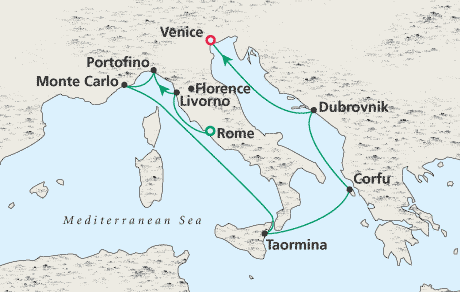 Just Cruise Map