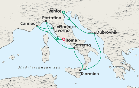 Just Cruise Map