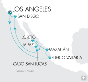 Just Treasures of Mexico Map