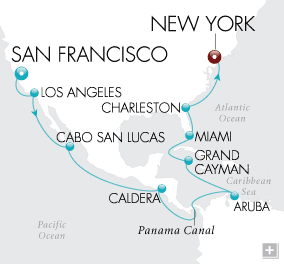 Just Sea to Shining Sea Map