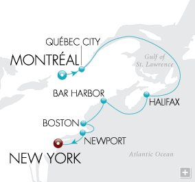 Just Atlantic Provinces Map
