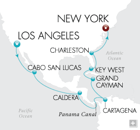 May 15 June 1 2026 - 17 Days Panama Discovery Map - Just Crystal Symphony 2026
