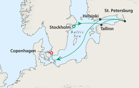 Just Cruise Map