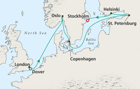 Just Cruise Map