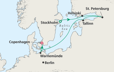 Just Cruise Map