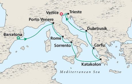 Just Cruise Map