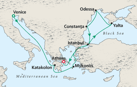 Just Cruise Map
