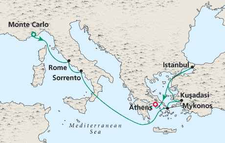 Just Cruise Map