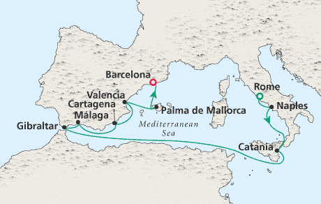 Just Cruise Map
