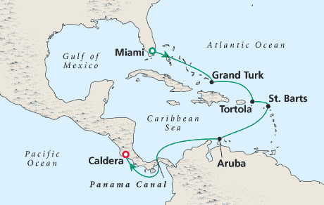 Just Cruise Map