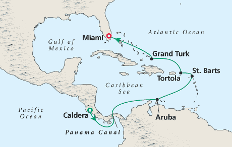 Just Cruise Map
