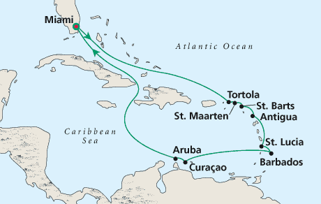Just Cruise Map