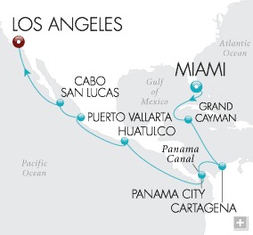 Just Panama Discovery Crystal Cruises Serenity 2028 Map