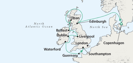 Just Castles and Kings 5222 Cruise Crystal Cruises Symphony Crystal Cruises